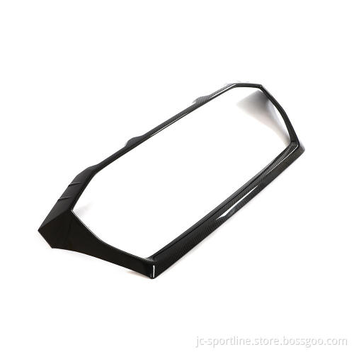 Audi RSQ8 Carbon Fiber Front Grille Frame Outline Cover Trim 2021 Up